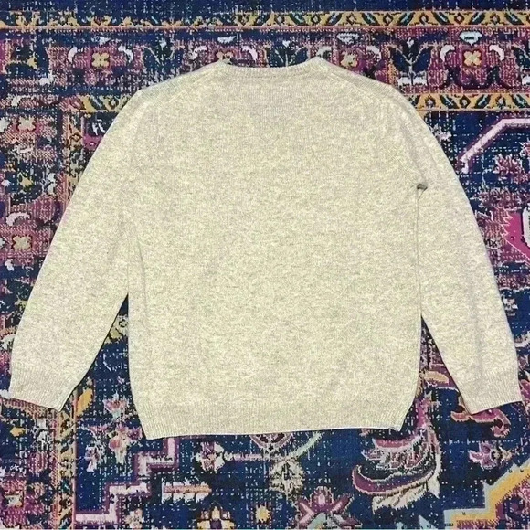 Men’s PG Field Size Large V-Neck Sweater Pure New Wool - Picture 2 of 2